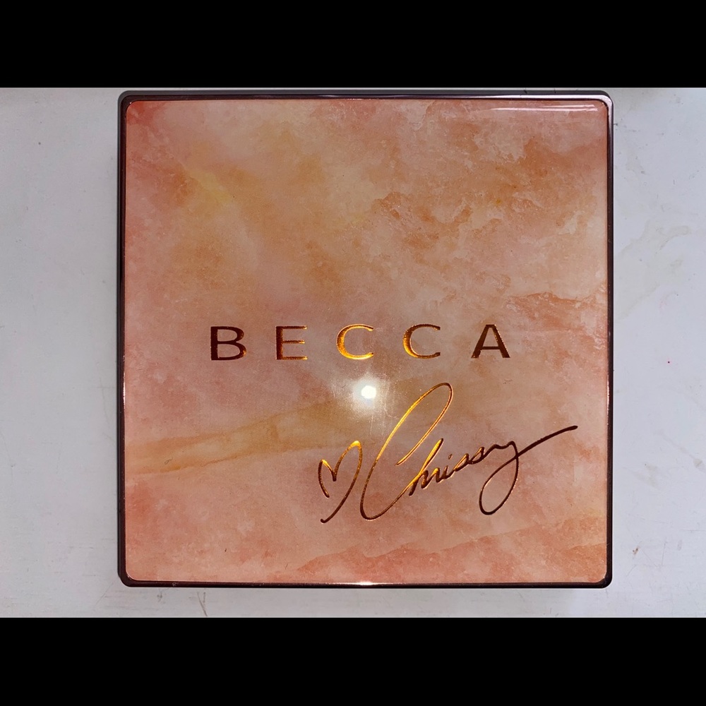 becca x chrissy teigen glow face palette